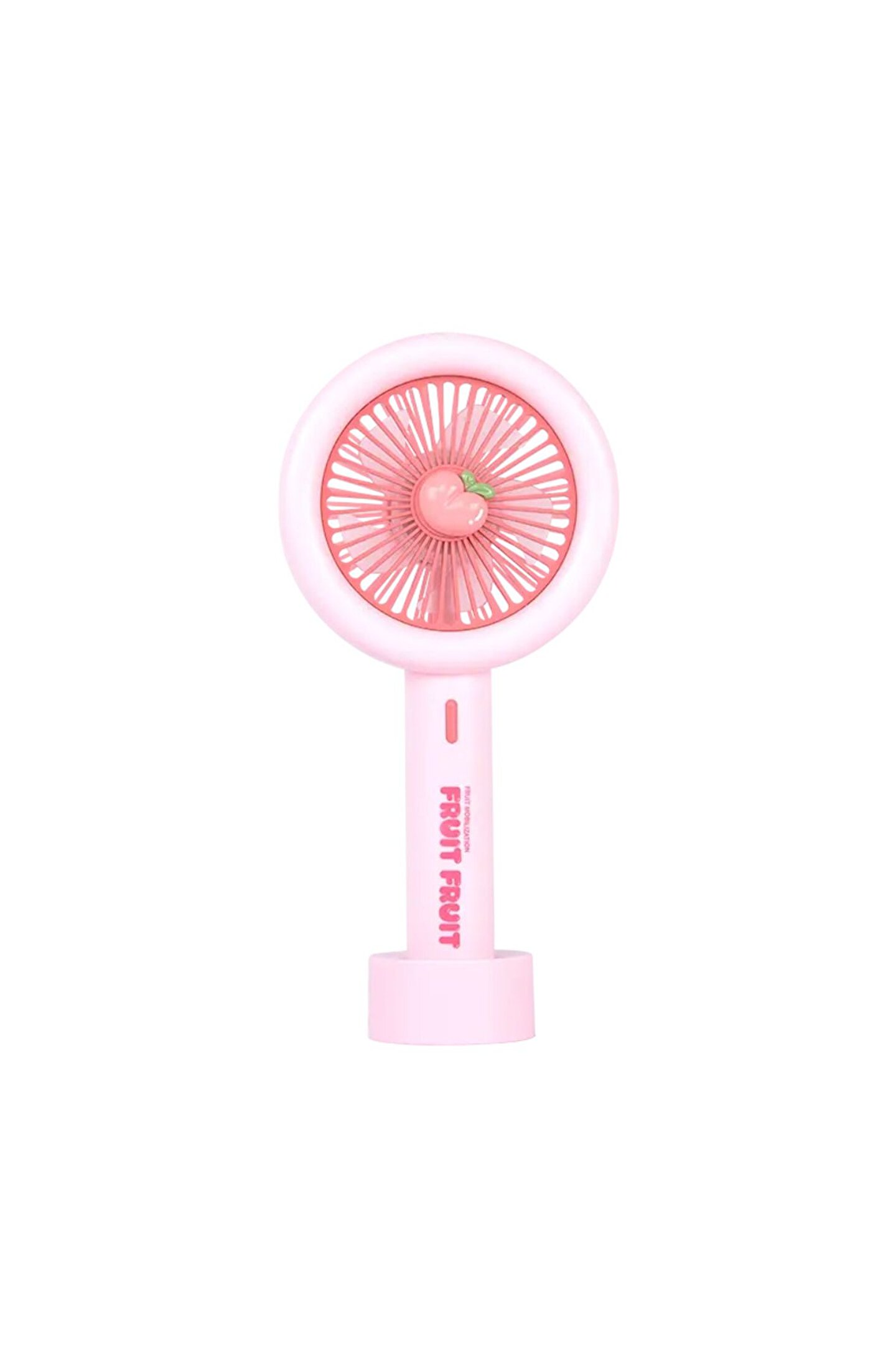 Mini Klima Led ışıklı Şarjlı El Fanı Vantilatör 3 Kademeli Hız Serinletici Fan