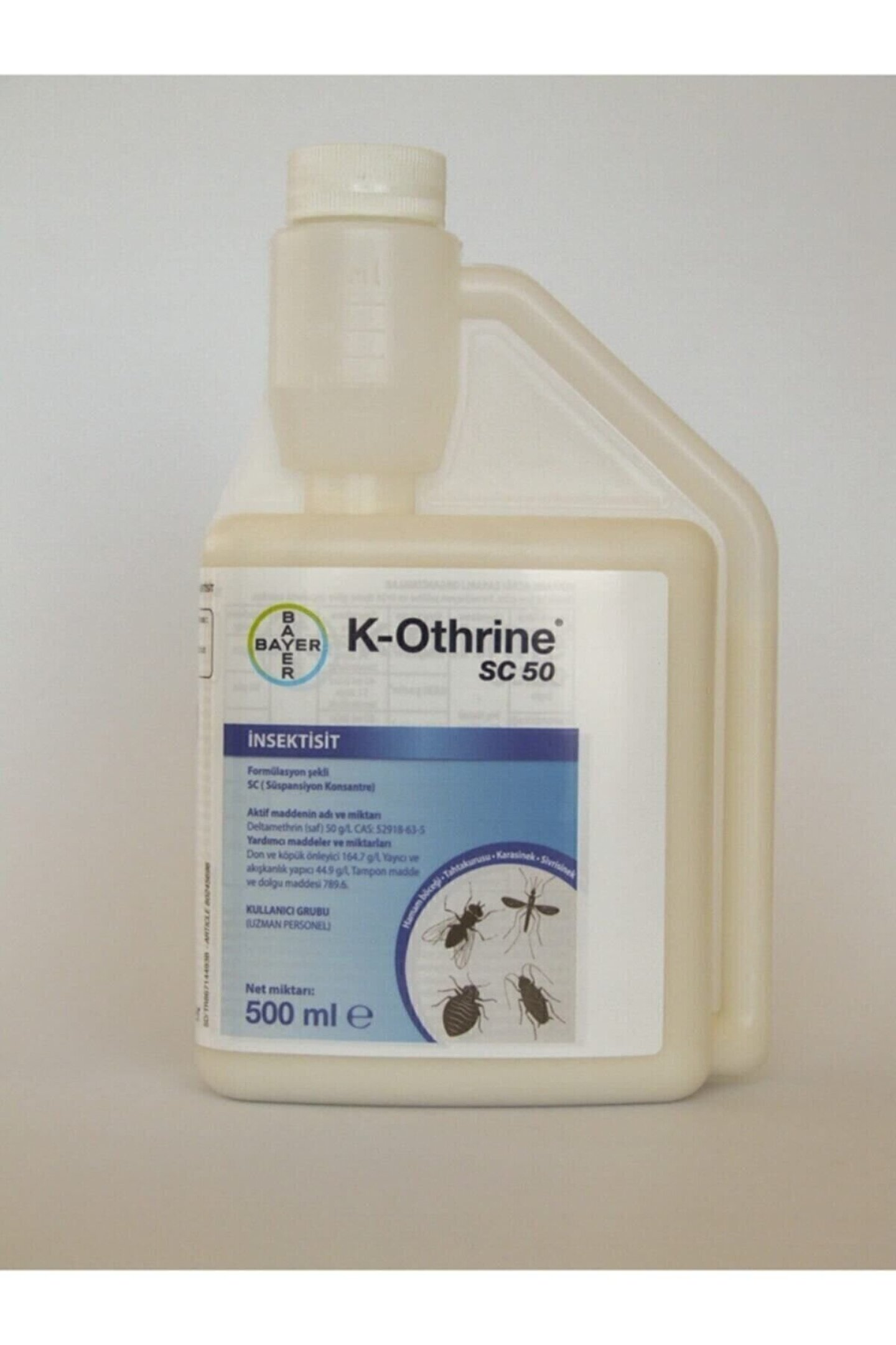 K-othrine Sc 50 500 ml Genel Haşere Ilacı Skt.2027 | Vartabi