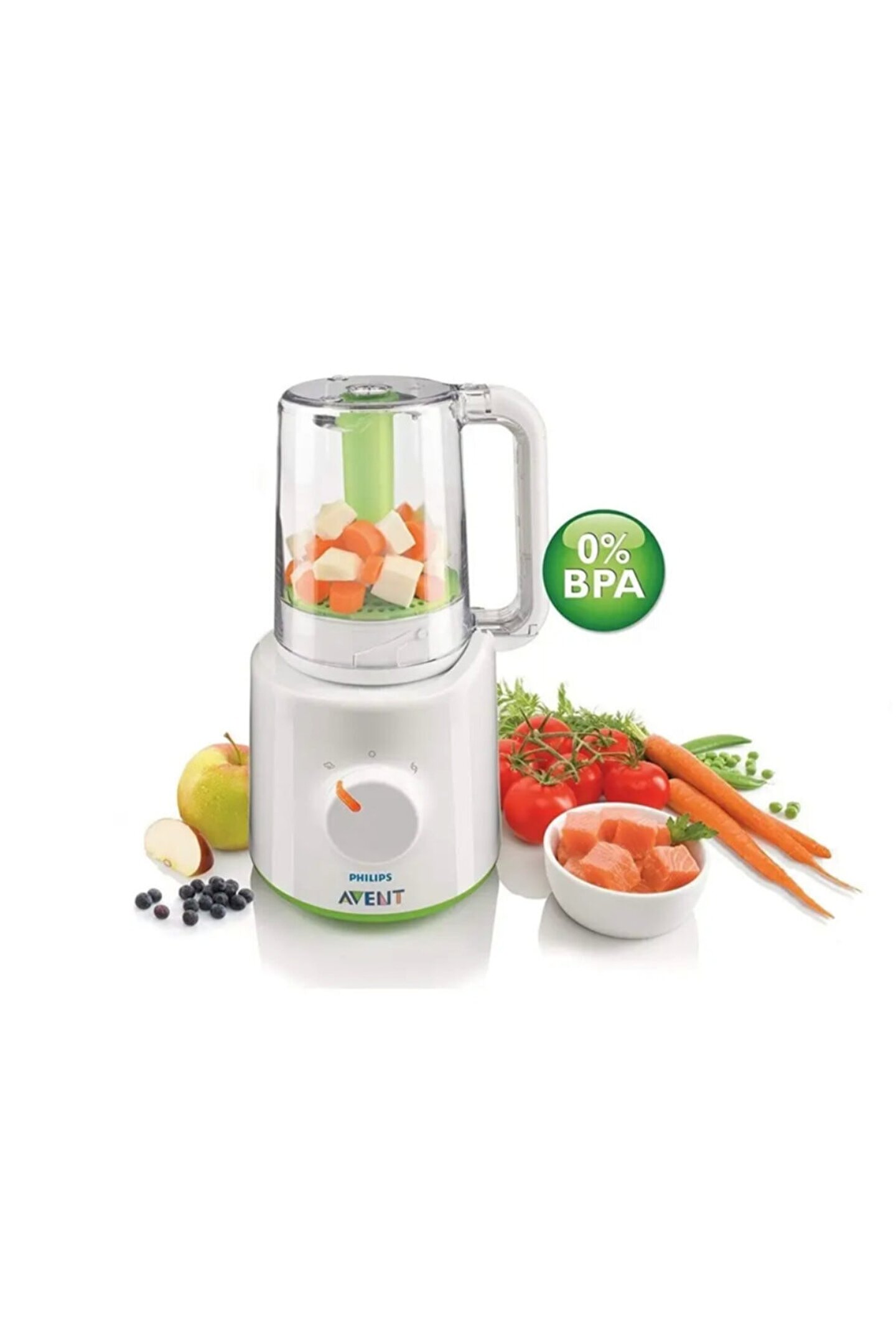 Philips Avent Scf87022 Buharlı Pişirici Ve Blender Wasabi