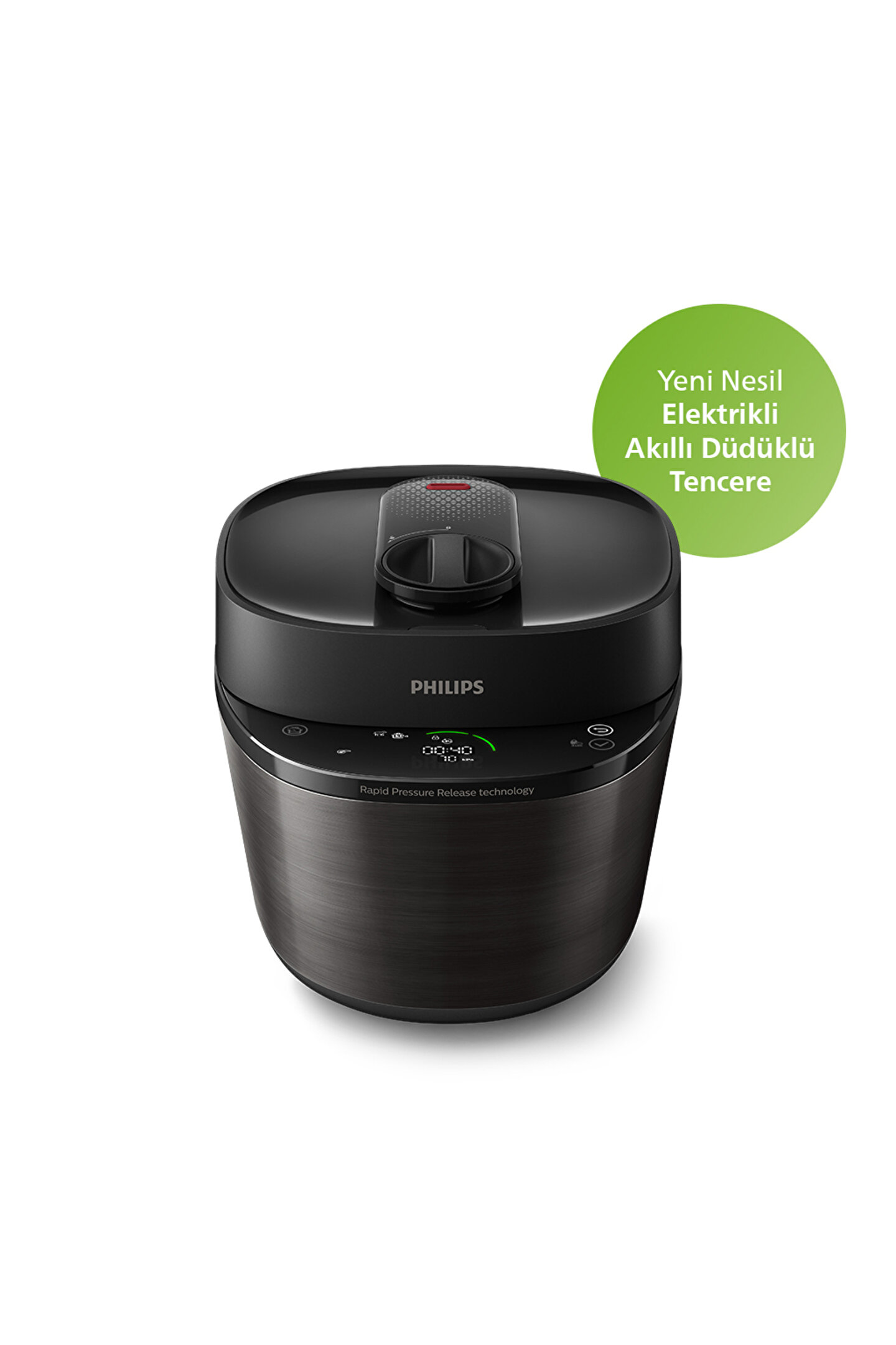 Philips Yeni Nesil Elektrikli Akıllı Düdüklü Tencere, 5l Kapasite, Hd2151