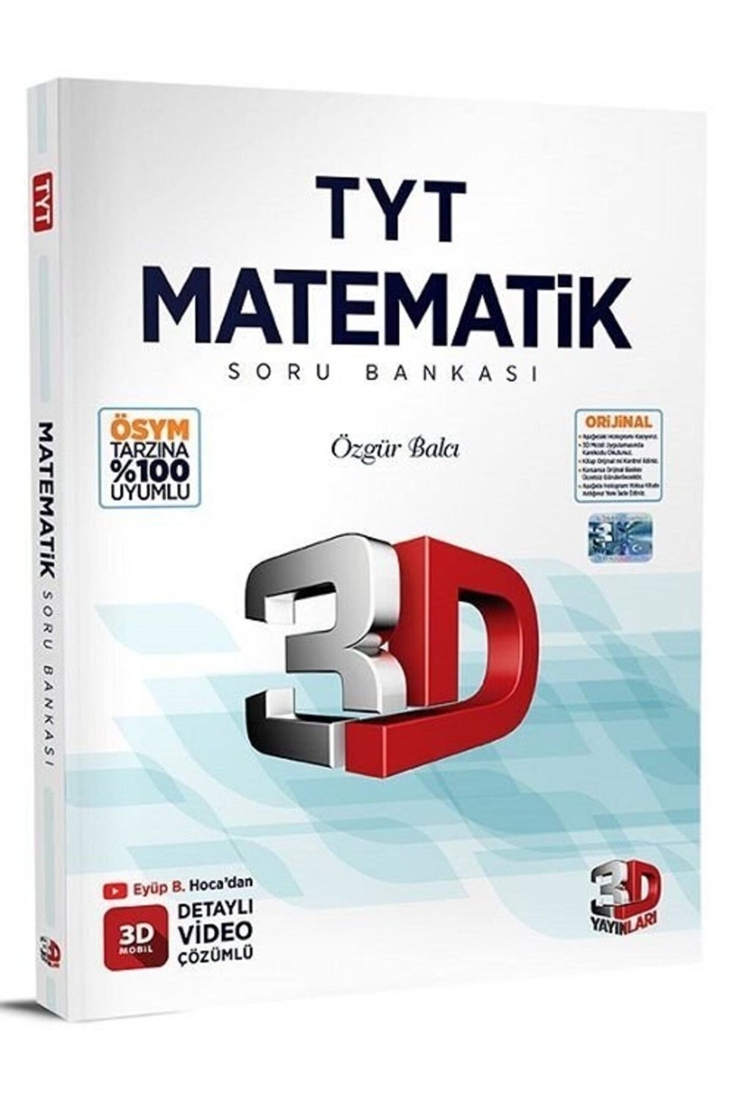 3D Yayınları 3d Tyt Matematik Soru Bankası 2024