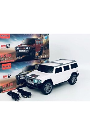 Ws-590 Hummer Oto Tasarımlı Bluetooth Hoparlör Sd Kart Usb Fm Radyolu Kablosuz Speaker