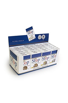 Stop Slim Filtreli Ağızlık Ince Sigara Filtresi 25li X 24 Paket