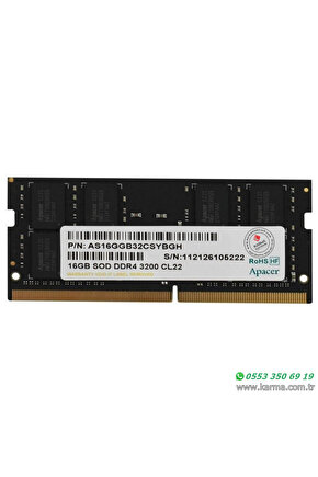 HP 250 G9 (6Q8N3ES04, 6Q8N3ES05) Notebook 32GB Ram Bellek