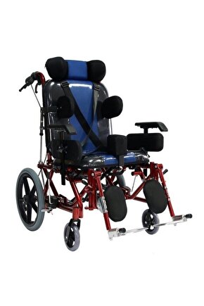 Çelik Profil Yetişkin Spastik Tekerlekli Sandalye