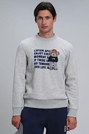 Bud Erkek Sweatshirt Gri