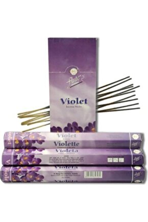 Flute Tütsü Voilet 20 Çubuk