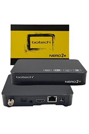 Botech Nero 2 Plus Lınux Tabanlı Ethernet Girişli Uydu Alıcısı (WİFİ* DOLBY)