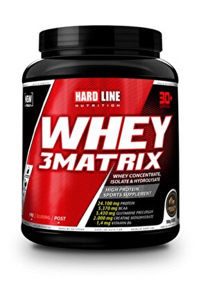 Hardline 3 Matrix Whey Protein Base Sütlü Çikolata 908 Gr