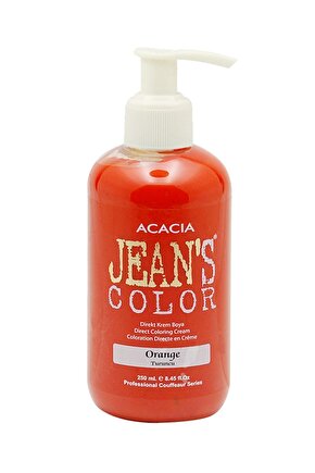 Jeans Color Turuncu 250ml. Ornge Amonyaksız Balyaj Renkli Saç Boyası