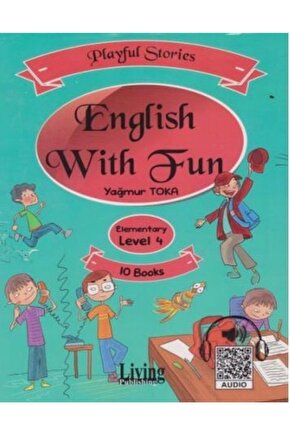 English With Fun Level 4 Seti 10 Kitap Takım