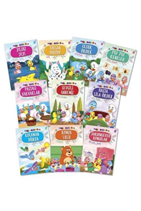 Okul Öncesi Mini Masallar Serisi 4. Set (10 Kitap)