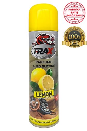 Trax Torpido Deri Plastik Için Parlatıcılı Silikon Limon Kokulu Parfüm Sprey 200ml