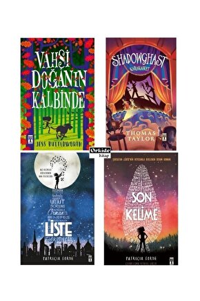 4 Lü Set - Vahşi Doğanın Kalbinde - Shadowghast Karakasvet - Liste - Son Kelime - Patricia Forde