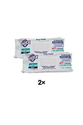 x Beyaz Sabun Kokulu Yüzey Temizleme Mendili 2 Adet 240 Yaprak