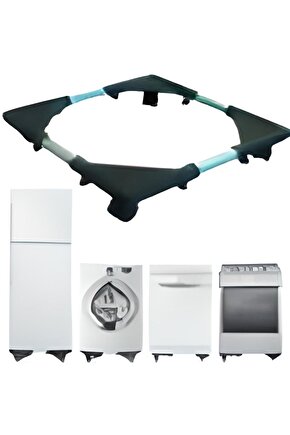 Perilla Ayarlanabilir Çamaşır Bulaşık Makinesi Buzdolabı Kuzine Soba Altlığı 150 Kğ Taşıma Kapasite