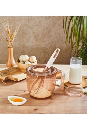 Kapaklı Mikser Kabı Bakır 2200ml Kumsal