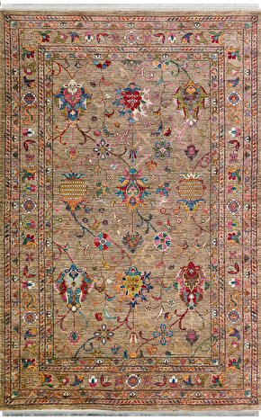 Çam Halı ANTIQUE ATK 08 BEIGE Eko Halı