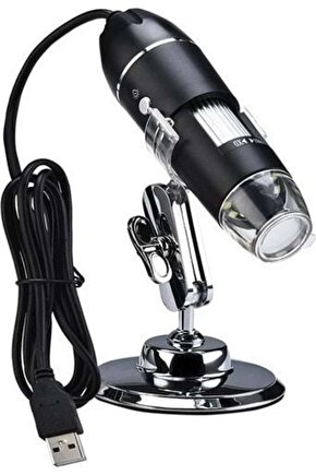 1600X Zoom 2mp USB Dijital Mikroskop 8 Ledli Kamera