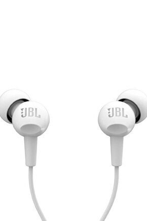 JBL C100SI Kulak İçi Kulaklık - Beyaz