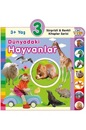 Dünyadaki Hayvanlar (3+yaş) - Olala Books Dünyadaki Hayvanlar (3+yaş) Kitabı -