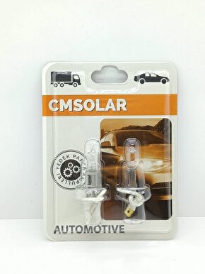 CMSOLAR 12V H3 AMPUL SARI IŞIK