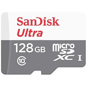 Sandisk Ultra 128GB 100MBS Microsdxc Uhs-I Hafıza Kartı SDSQUNR-128G-GN6MN