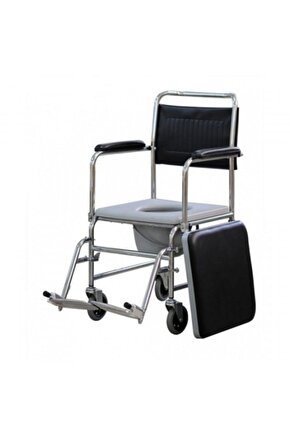 Katlanabilir Klozetli Küçük Tekerlekli Sandalye