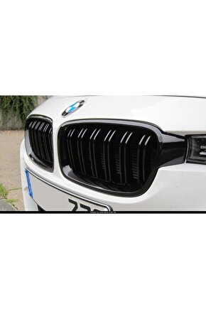 Bmw F30 Uyumlu Ön Panjur Böbrek M3 F80 Model Piano Black Logosuz