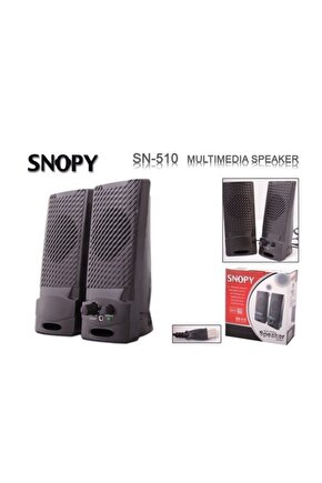 Sn-510 2.0 Siyah Usb Speaker