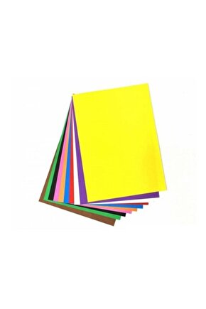 San Elişi Kağıdı Karışık 10 Renk