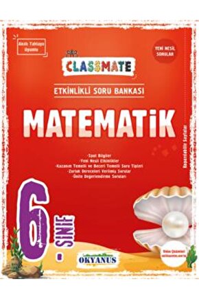 Okyanus 6. Sınıf Matematik Classmate Soru Bankası