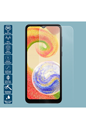 Samsung Galaxy A04 Ultra Şeffaf Nano Ekran Koruyucu Film