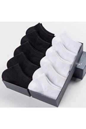 1. Kalite Kadın Düz Patik Çorap Paketi 10lu 2710