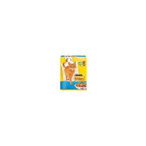 Friskies Somonlu Ve Sebzeli Yetişkin Kedi Maması 300Gr
