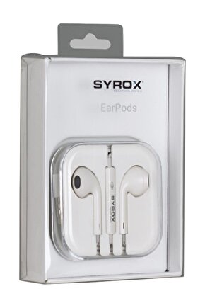 Mikrofonlu Iphone Kulaklık Kutulu Lüks Syx-k12