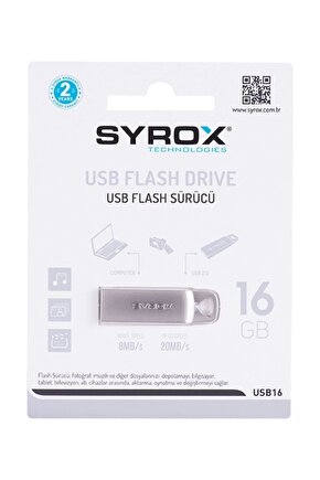 16 Gb Usb Flash Bellek