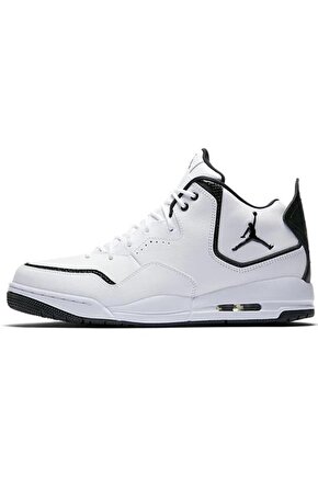 Air Jordan Courtside 23 White Black Leather Sneaker Erkek Deri Basketbol Ayakkabısı Limited E