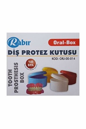 10 Adet Diş Protez Kutusu Protez Diş Saklama Kabı Protez Diş Saklama Kutusu