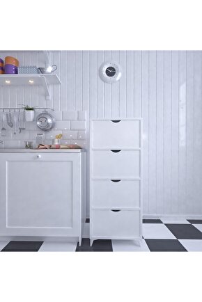 Lifos Çekmeceli Kilerlik Çok Amaçlı Dolap AYSİMAHOME 22AH888