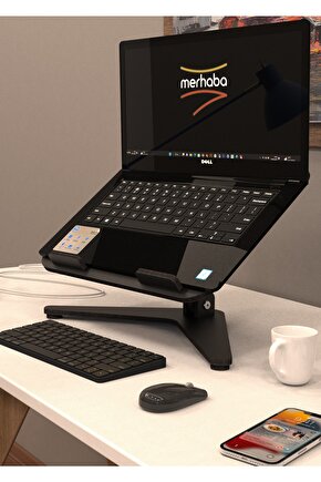 - Ayarlı ahşap laptop notebook macbook tablet yükseltici tutucu standı