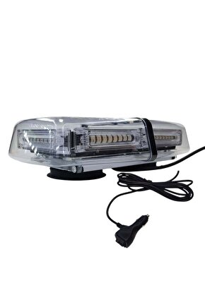 Çakarlı Tepe Lambası 17 Fonskiyon 54led Kırmızı-kırmızı 12-30v 26w Adet  Laık538-2