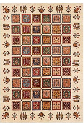 Gloria Td407 Multi Şal Desen Dokuma Saçaklı Kilim