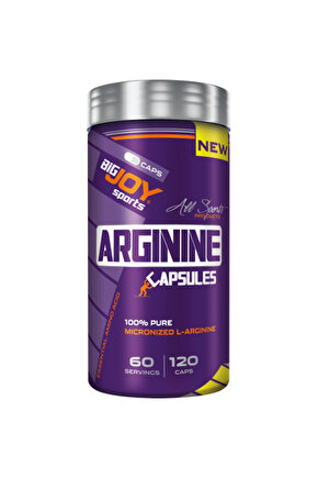 Arginine 120 Kapsül Micronized L-arginine Amino Asit