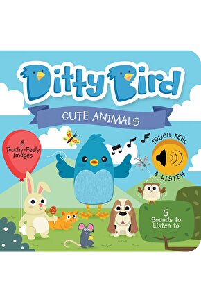 Ditty Bird: Cute Animals | 0-3 Yaş Çocuklar Için Ingilizce Sesli Kitap - Sevimli Hayvanlar