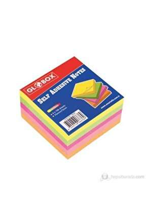 4 Renk Yapışkanlı Not Kağıdı Smart.6635 Pastel Renkler