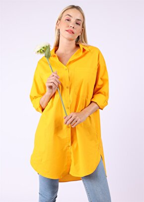Oversize Tunik - Turuncu