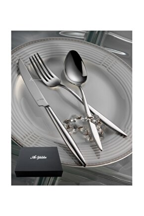 Elegant  Çatal Kaşık Bıçak Seti Kutulu 89 Parça