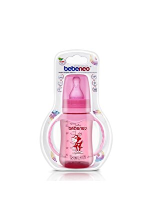 Renkli Kulplu Pp Biberon 140 ml