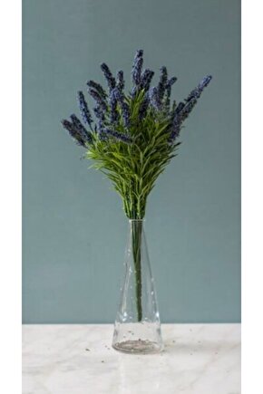 2 Demet  Cote dAzur Mavi Yapay Lavanta ( Yapay Çiçek )